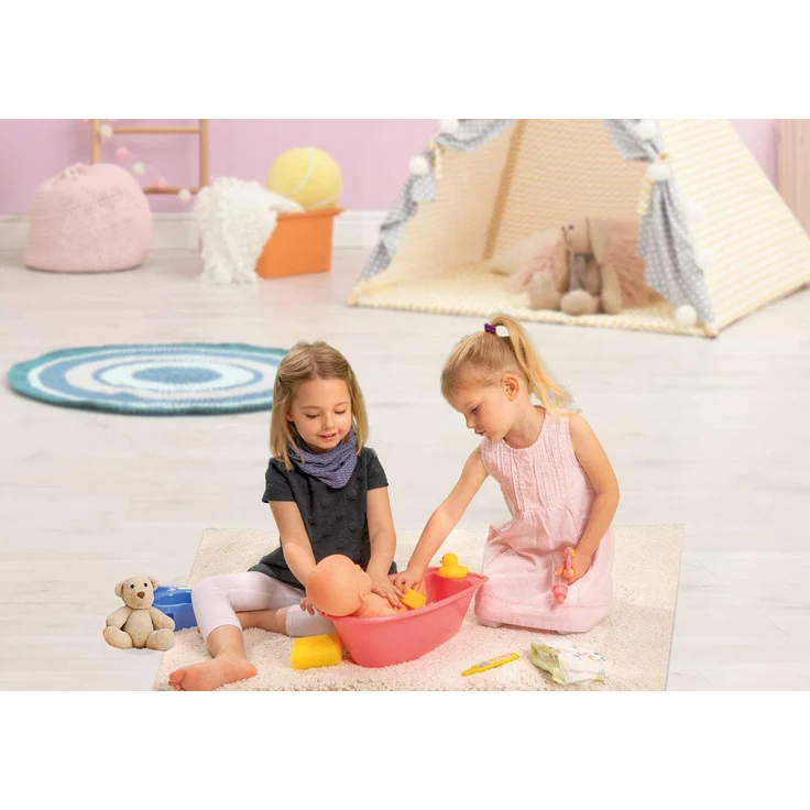 Puppen-Badewanne mit Zubehör. ca. 50cm – Bild 2