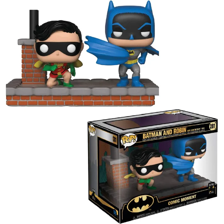 Funko 37256 POP Comic Moment 80th-Batman (1972) Collectible Figure, Multicolor Sammelbares Spielzeug, Mehrfarben, One-Size