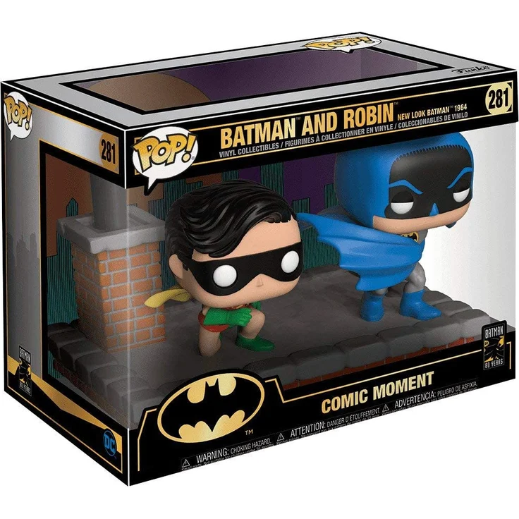 Funko 37256 POP Comic Moment 80th-Batman (1972) Collectible Figure, Multicolor Sammelbares Spielzeug, Mehrfarben, One-Size – Bild 3