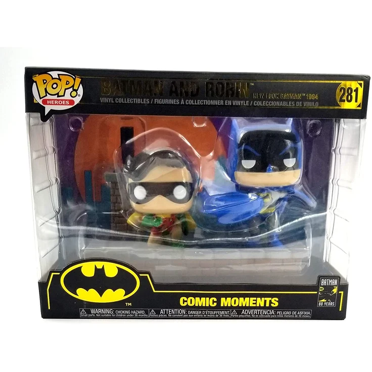 Funko 37256 POP Comic Moment 80th-Batman (1972) Collectible Figure, Multicolor Sammelbares Spielzeug, Mehrfarben, One-Size – Bild 6