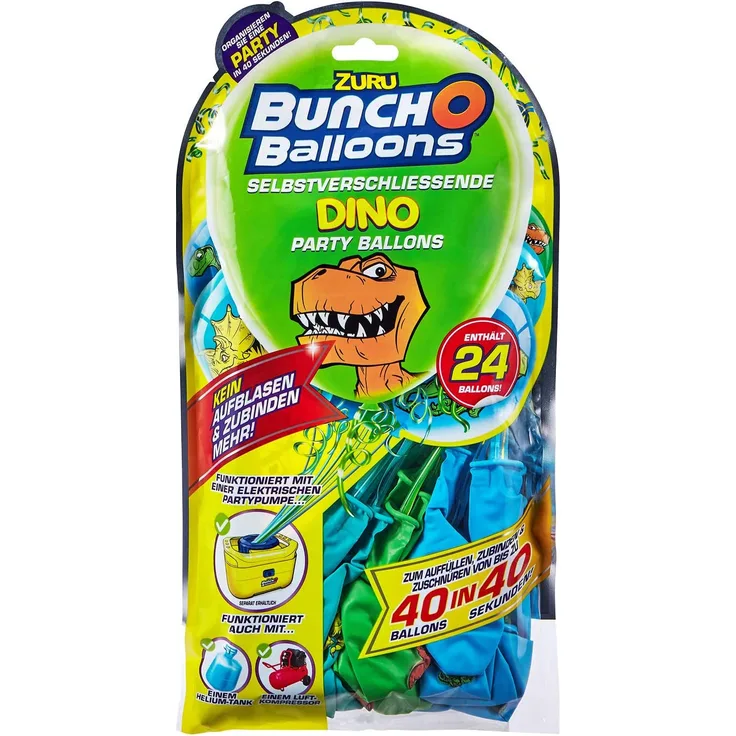 BUNCH O BALLOONS NACHFÜLLPACKUNG DINOS