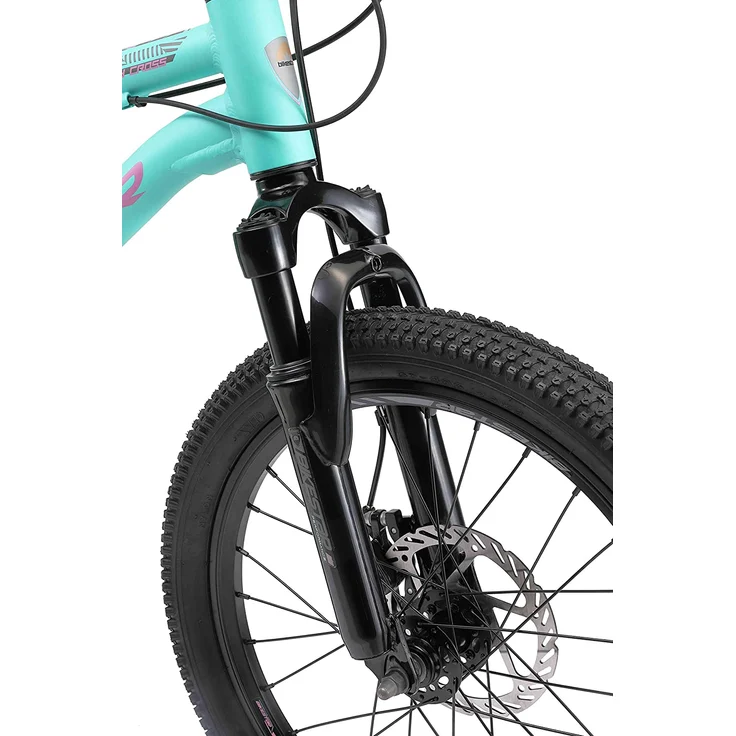 Bikestar Mountainbike Vollgefedert 20 Zoll Türkis – Bild 5