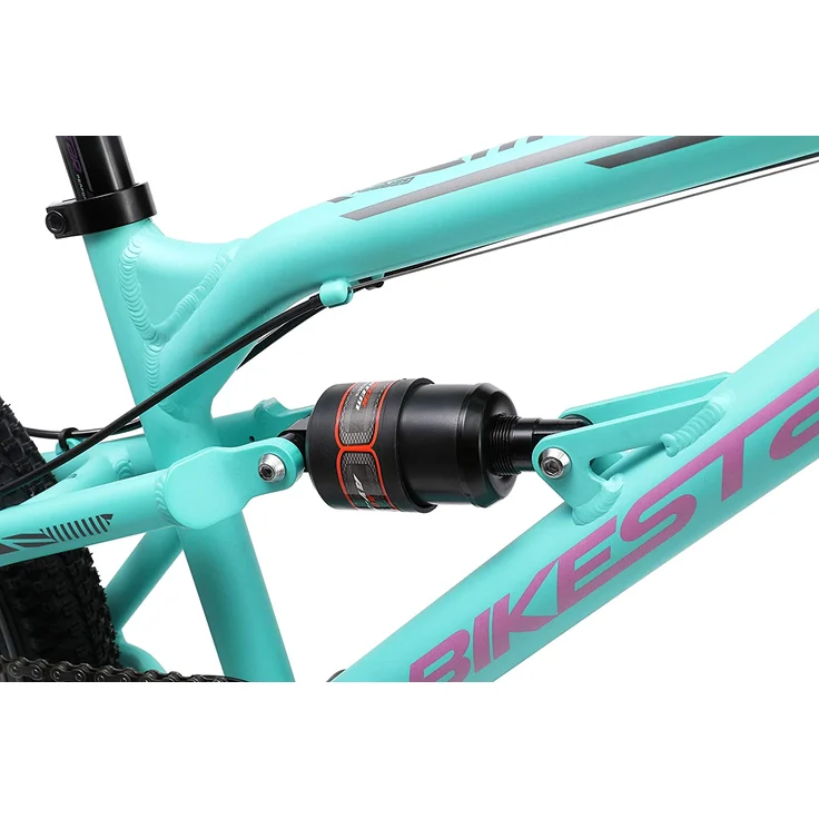 Bikestar Mountainbike Vollgefedert 20 Zoll Türkis – Bild 4