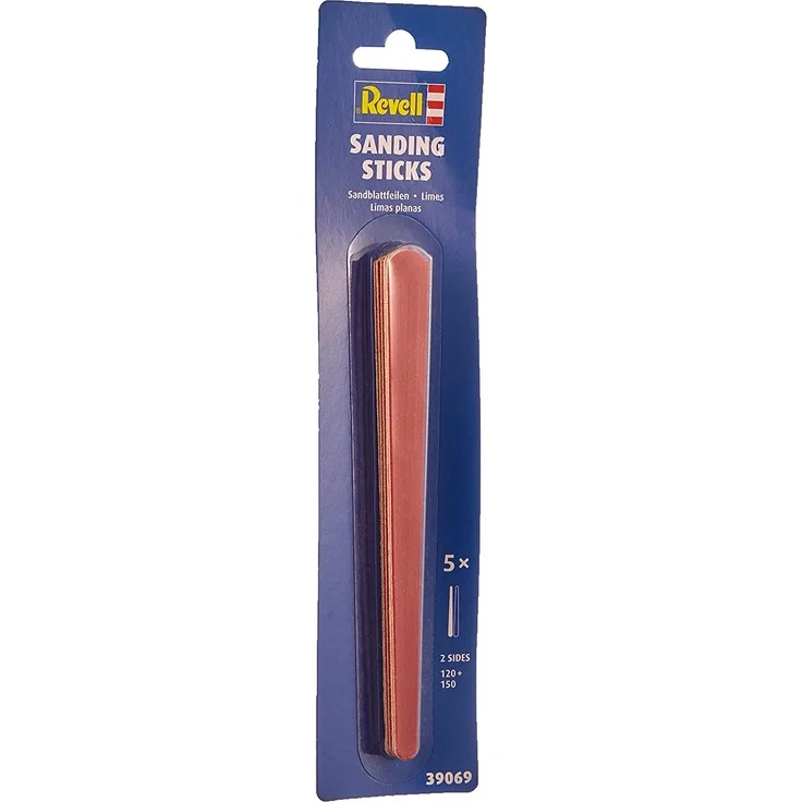 Revell 39069 14 Modellbau Sandfeilen, 2-seitig, 5 Stück – Bild 2