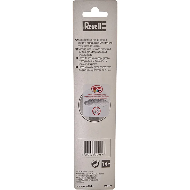 Revell 39069 14 Modellbau Sandfeilen, 2-seitig, 5 Stück – Bild 4