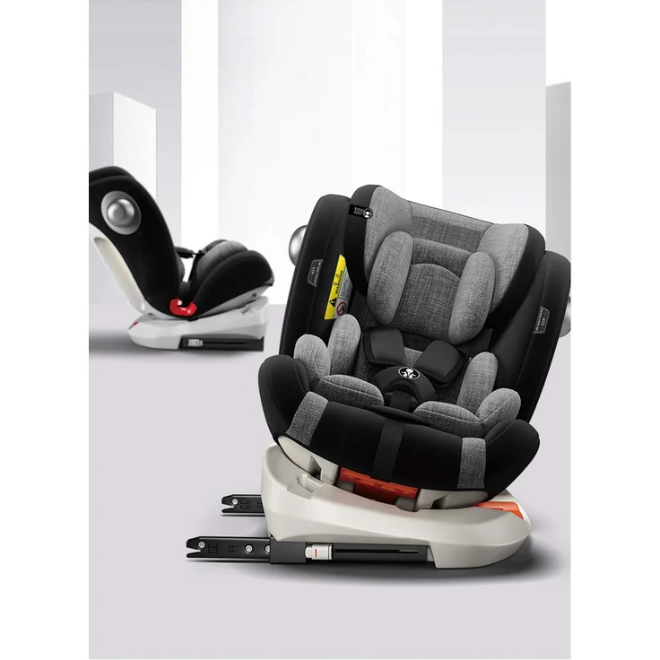 Babify Onboard Autositz, um 360 Grad drehbar, Gruppe 0/1/2/3, von Geburt bis 12 Jahre, neigbar, Geburt bis Gruppe 1 – Bild 7