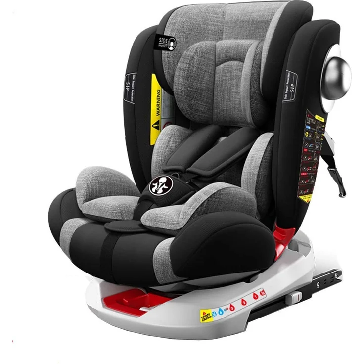 Babify Onboard Autositz, um 360 Grad drehbar, Gruppe 0/1/2/3, von Geburt bis 12 Jahre, neigbar, Geburt bis Gruppe 1 – Bild 1