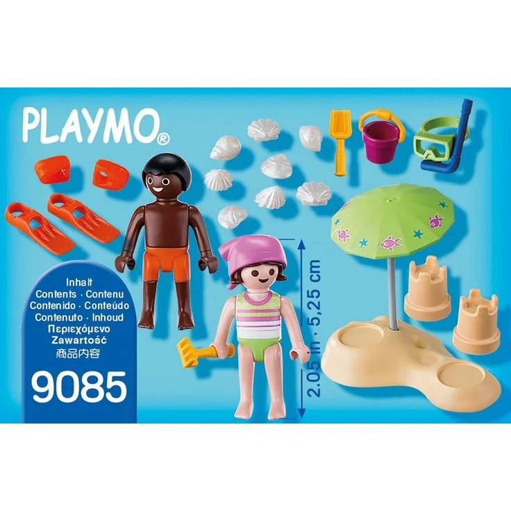 Playmobil 9085 - Kids mit Sandburg – Bild 3