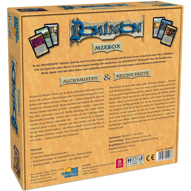 Dominion Mixbox (Reiche Ernte & Alchemisten) (Erw. ) – Bild 2