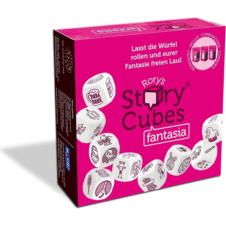 Asmodee Rory's Story Cubes Fantasia - Würfelspiel - Preisvergleich – Bild 1