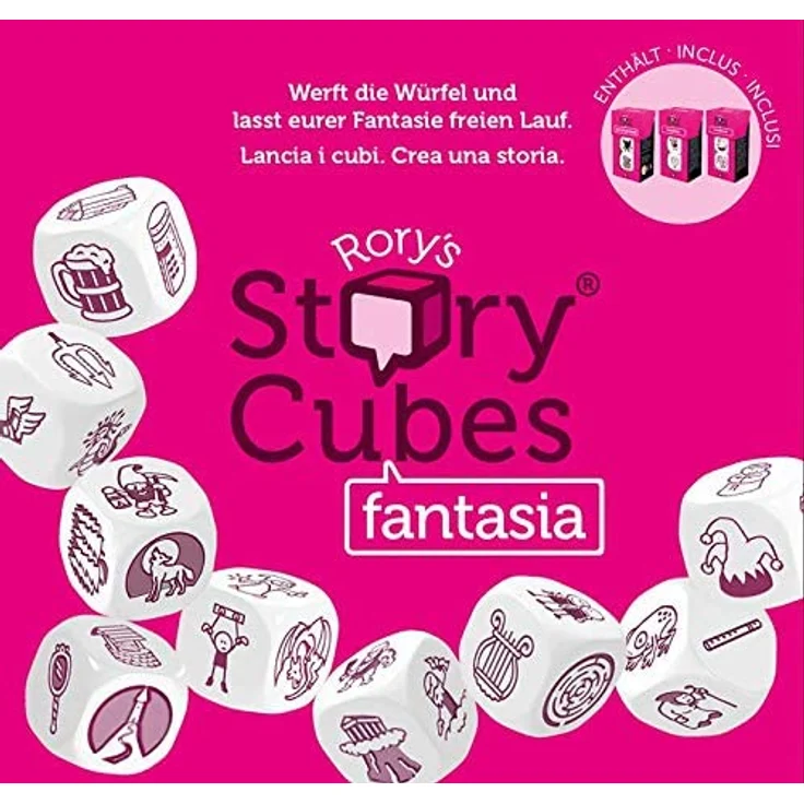 Asmodee Rory's Story Cubes Fantasia - Würfelspiel - Preisvergleich – Bild 2