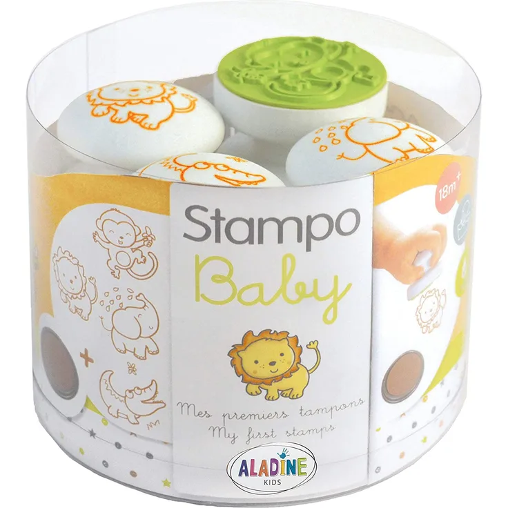Aladine 3003803 - Stampo Baby Safari-Tiere