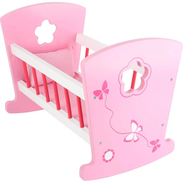 Puppenwiege Mädchentraum – Bild 1