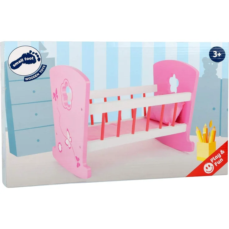 Puppenwiege Mädchentraum – Bild 5