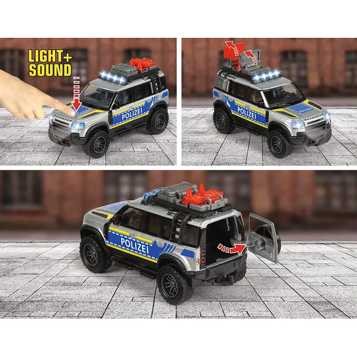 Land Rover Defender Polizei Spielfahrzeug – Bild 5