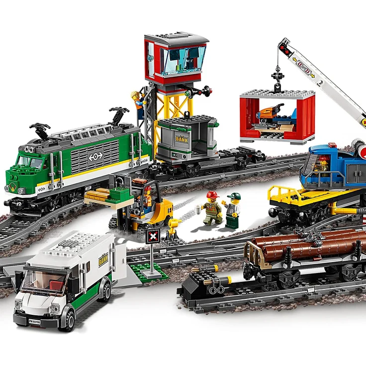 LEGO City 60198 'Güterzug', 1226 Teile, ab 6 Jahren – Bild 2