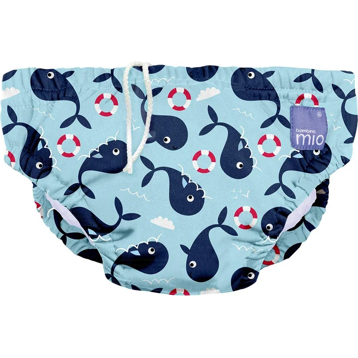 Bambino Mio, Wiederverwendbare Schwimmwindel, Walfisch, XL (2 Jahre+) – Bild 1