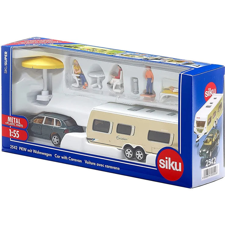 SIKU 2542 PKW mit Wohnwagen – Bild 8