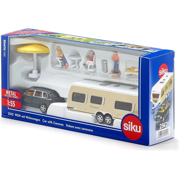 SIKU 2542 PKW mit Wohnwagen – Bild 9