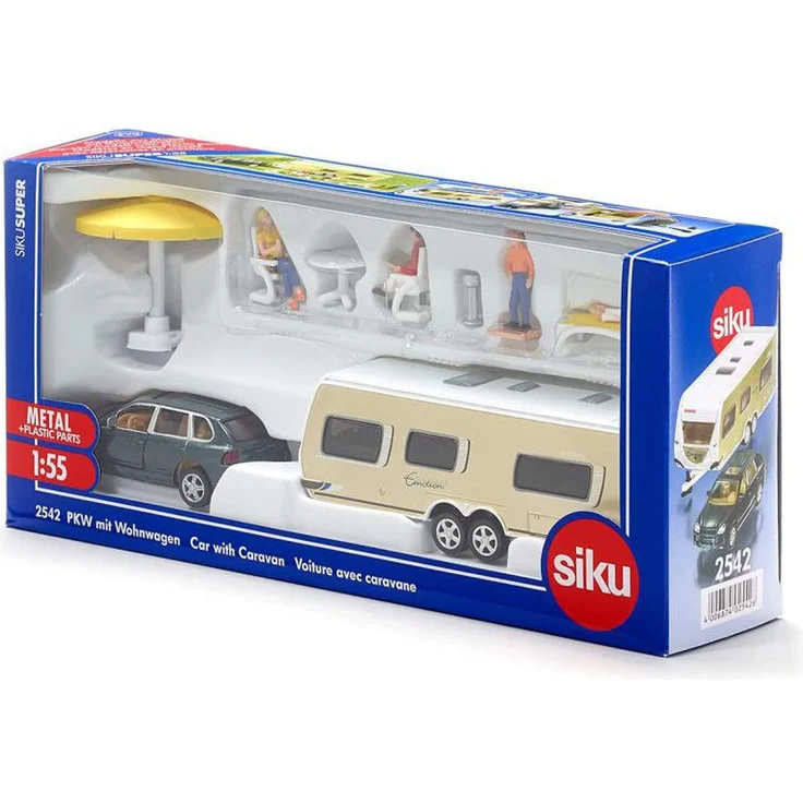 SIKU 2542 PKW mit Wohnwagen – Bild 7