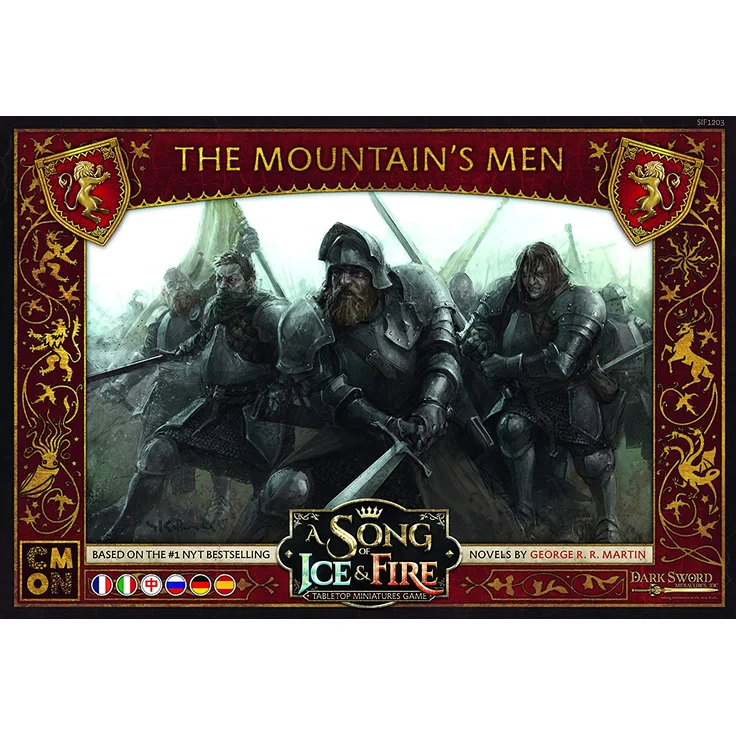Asmodee Italia- Song of Ice and Fire Uomini der Montagna Erweiterung mit tollen Miniaturen, Color, 10417