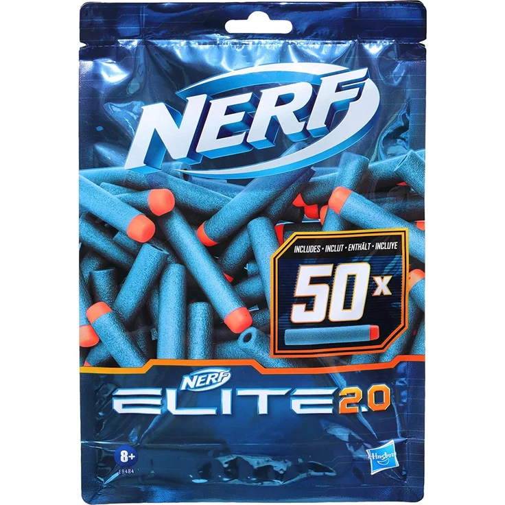 Nerf Elite 2. 0 50er Dart Nach Nerf Elite 2. 0 50er Dart Nachfüllpackung – 50 Nerf Elite 2. 0 Darts – kompatibel mit allen Nerf Bla - Preisvergleich – Bild 1