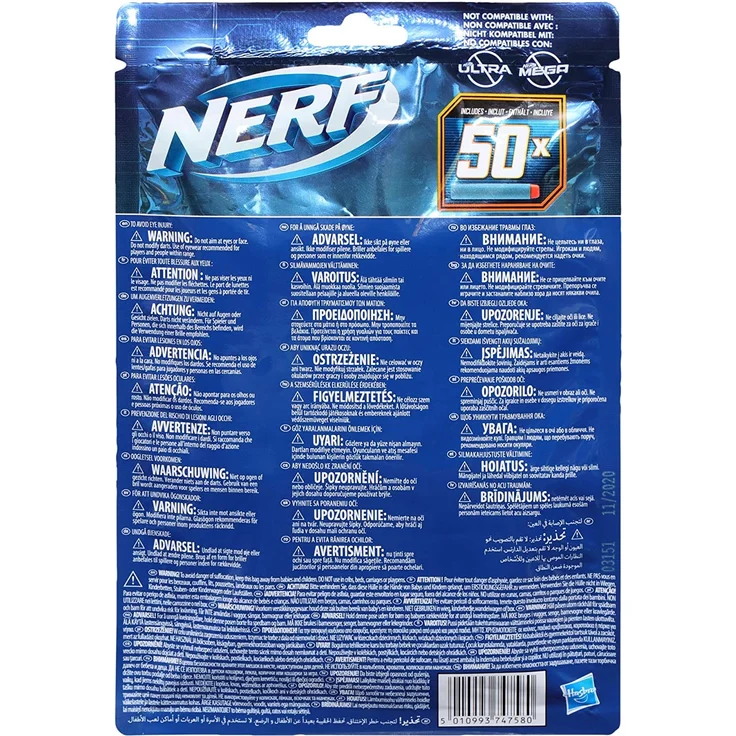 Nerf Elite 2. 0 50er Dart Nach Nerf Elite 2. 0 50er Dart Nachfüllpackung – 50 Nerf Elite 2. 0 Darts – kompatibel mit allen Nerf Bla - Preisvergleich – Bild 4