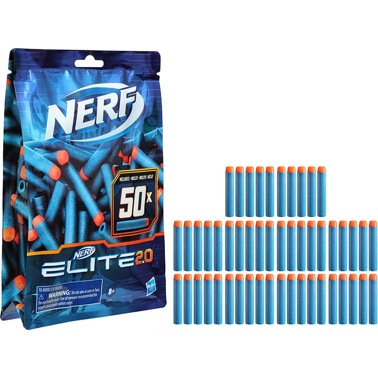 Nerf Elite 2. 0 50er Dart Nach Nerf Elite 2. 0 50er Dart Nachfüllpackung – 50 Nerf Elite 2. 0 Darts – kompatibel mit allen Nerf Bla - Preisvergleich – Bild 5