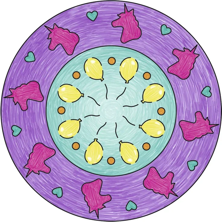 Ravensburger 29704 - Mini Mandala Designer® Unicorn – Bild 10