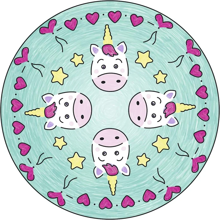 Ravensburger 29704 - Mini Mandala Designer® Unicorn – Bild 15