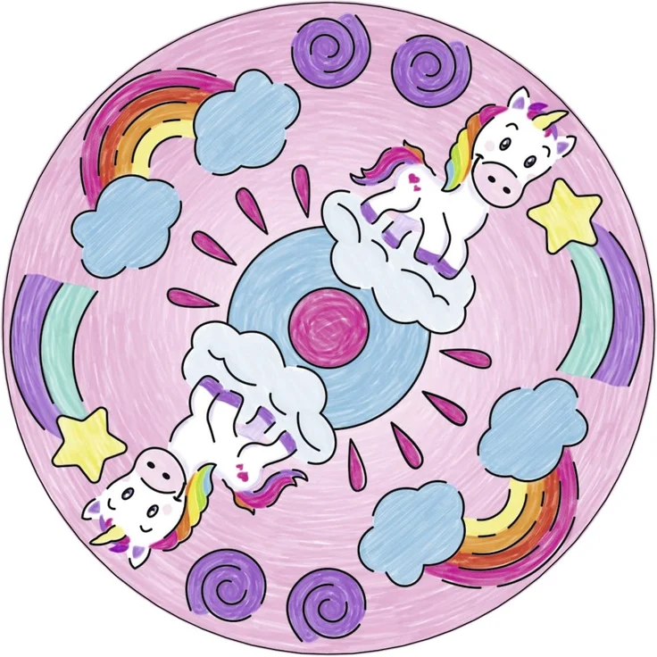 Ravensburger 29704 - Mini Mandala Designer® Unicorn – Bild 8