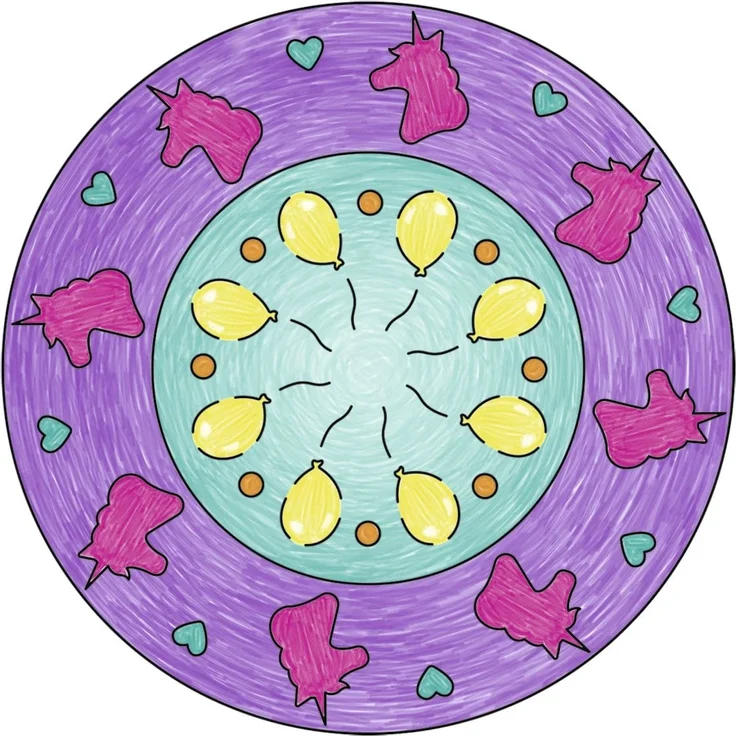 Ravensburger 29704 - Mini Mandala Designer® Unicorn – Bild 7