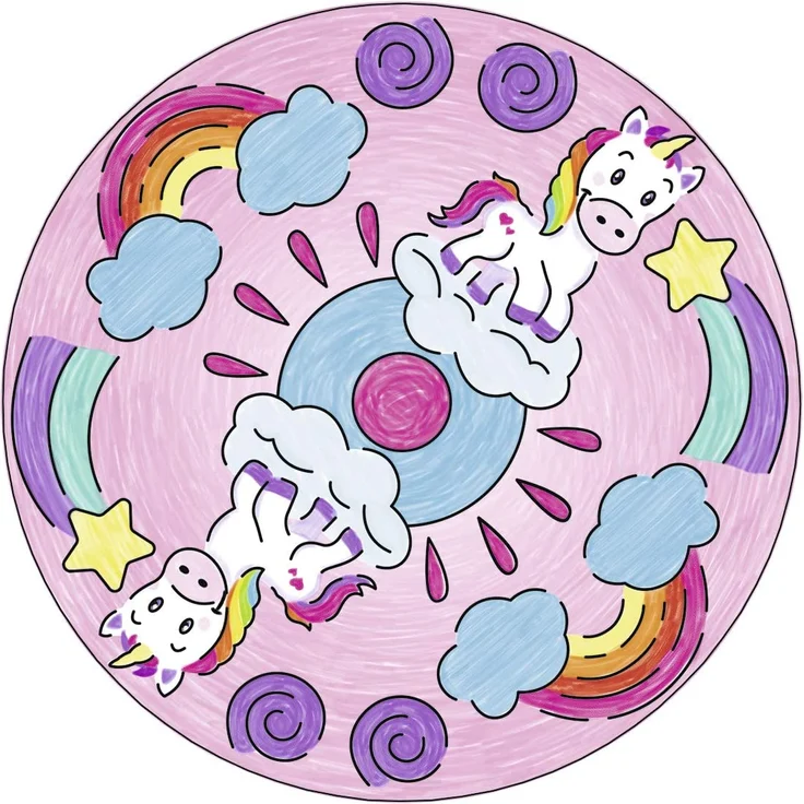 Ravensburger 29704 - Mini Mandala Designer® Unicorn – Bild 13