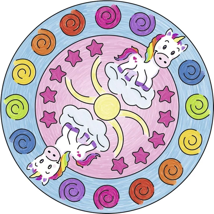 Ravensburger 29704 - Mini Mandala Designer® Unicorn – Bild 9