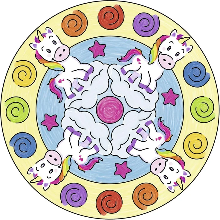 Ravensburger 29704 - Mini Mandala Designer® Unicorn – Bild 11