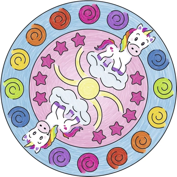 Ravensburger 29704 - Mini Mandala Designer® Unicorn – Bild 3
