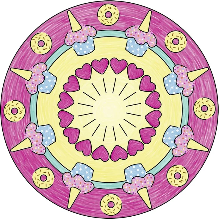 Ravensburger 29704 - Mini Mandala Designer® Unicorn – Bild 4