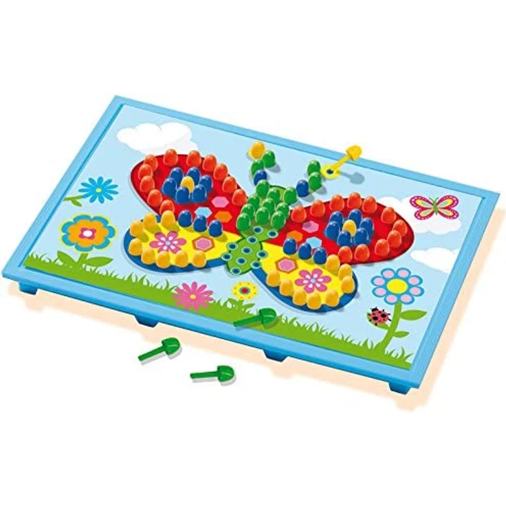 mosaiktafel mit Karten 30 x 20 cm mehrfarbig – Bild 2