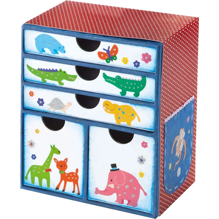 folia 1411 - Glitzer-Sticker Fantasia, ca.10 x 23 cm, 5 Blatt, Motive sortiert - ideal geeignet zum Verzieren von Grußkarten, Bastelarbeiten und Scrapbooking – Bild 8