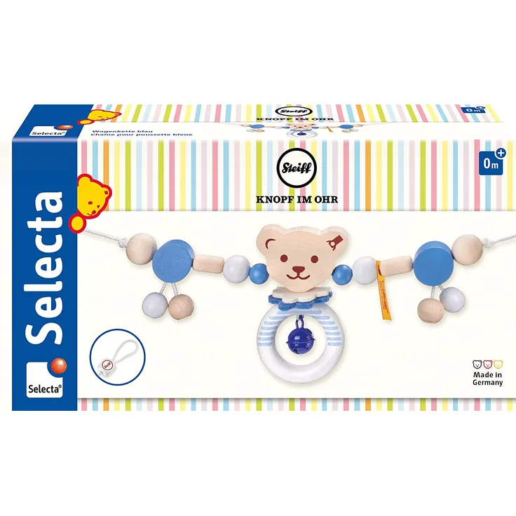 Selecta Wagenkette blau, 63 cm, Steiff