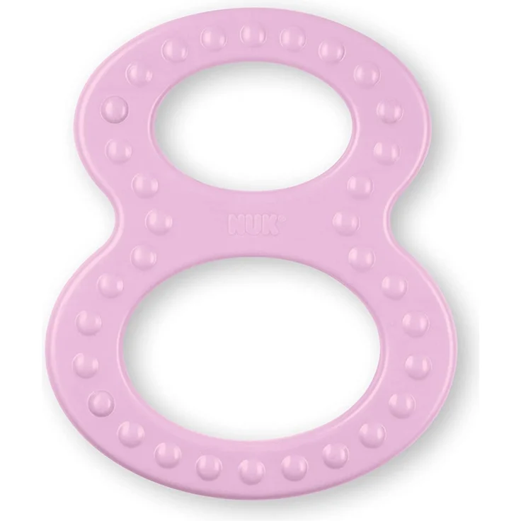 NUK Beißring Set mit verschiedenen Oberflächen, ab 0 Monaten, 2 stück, mehrfarbig – Bild 3