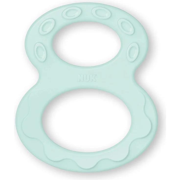 NUK Beißring Set mit verschiedenen Oberflächen, ab 0 Monaten, 2 stück, mehrfarbig – Bild 4