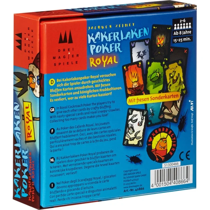 Drei Magier Spiele - Kakerlakenpoker Royal – Bild 2