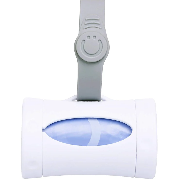 Ubbi On The Go Bag Dispenser - White – Bild 2