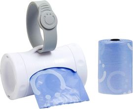 Ubbi On The Go Bag Dispenser - White