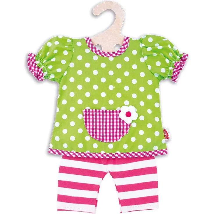 Heless - Puppen-Hängerchen mit Leggings, Gr. 28-33 cm