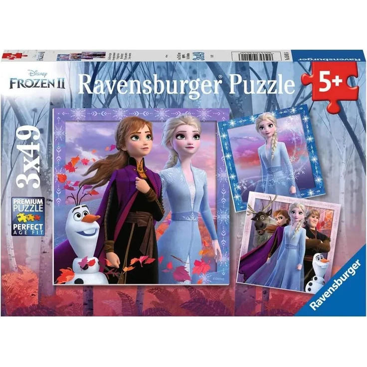 Ravensburger Kinderpuzzle 05011 - Die Reise beginnt - 3 x 49 Teile - Preisvergleich – Bild 1