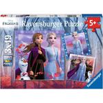 Ravensburger Kinderpuzzle 05011 - Die Reise beginnt - 3 x 49 Teile