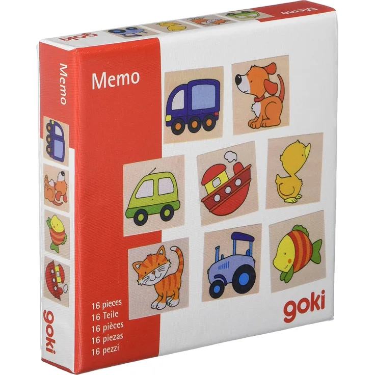 Goki 56698.0 Mein erstes Memo-Spiel, gemischt