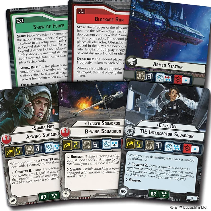Fantasy Flight Games FFGSWM25 Corellian Conflict Kampagne Exp: Star Wars Armada, Mehrfarbig – Bild 4